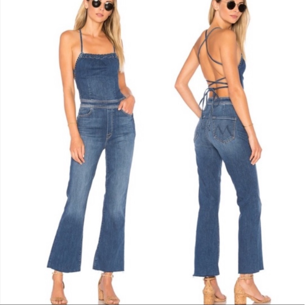 MOTHER denim jumpsuit